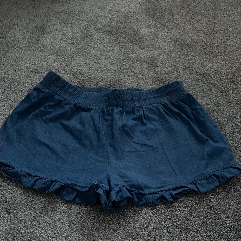 Urban Day High Waist Navy Shorts